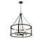 Z-Lite Kirkland 6 Light Pendant, Ashen Barnboard 472-6D-ABB - alternate 2